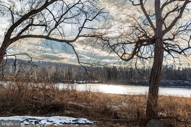 a view of lake with outdoor space