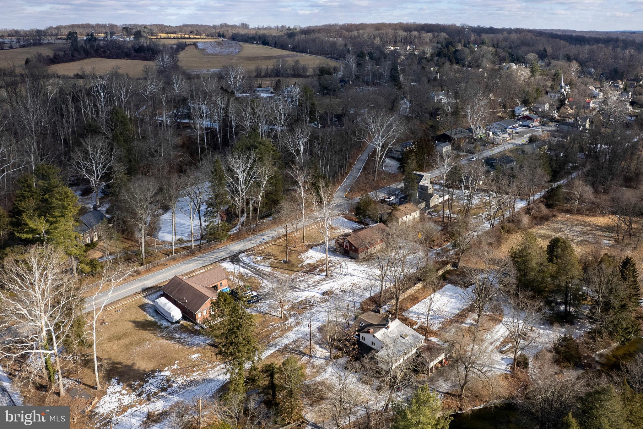 25 Risler Street Stockton, NJ 08559 - Photo 32 of 36 a view of a dry yard with trees
