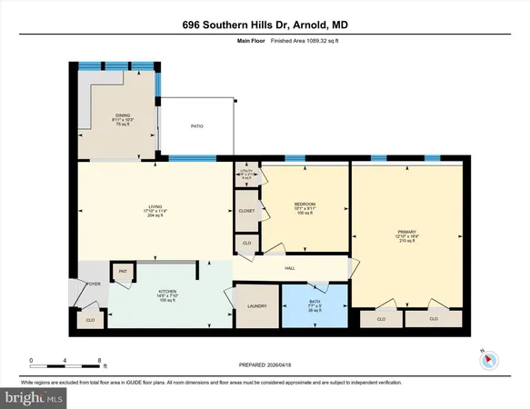 $299,000 | 696 Southern Hills Drive, Unit E5A, Arnold, MD 21012