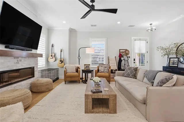 a room with a book shelf and a shelf