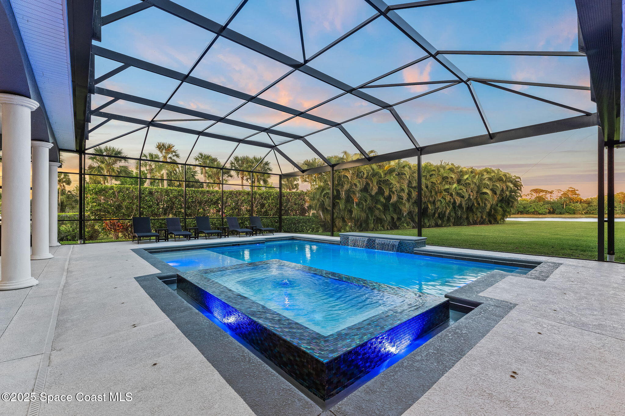 3152 BELLWIND Circle Rockledge, FL 32955 - Photo 39 of 47 a view of a outdoor space with swimming pool