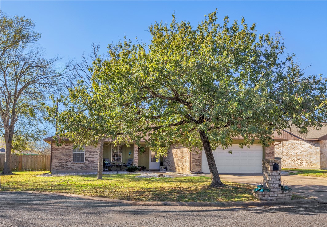 3319 Big Bend Drive Bryan, TX 77803 - Photo 9 of 19 a view of a house with a yard and large tree