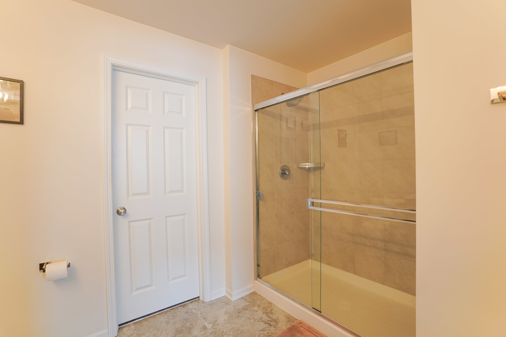 6611 Eich Drive Joliet, IL 60431 - Photo 16 of 21 a bathroom with a glass shower door