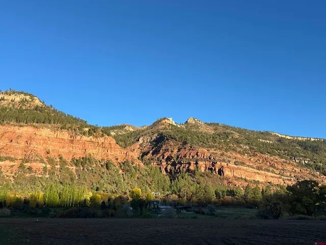 a view of an outdoor space and a yard