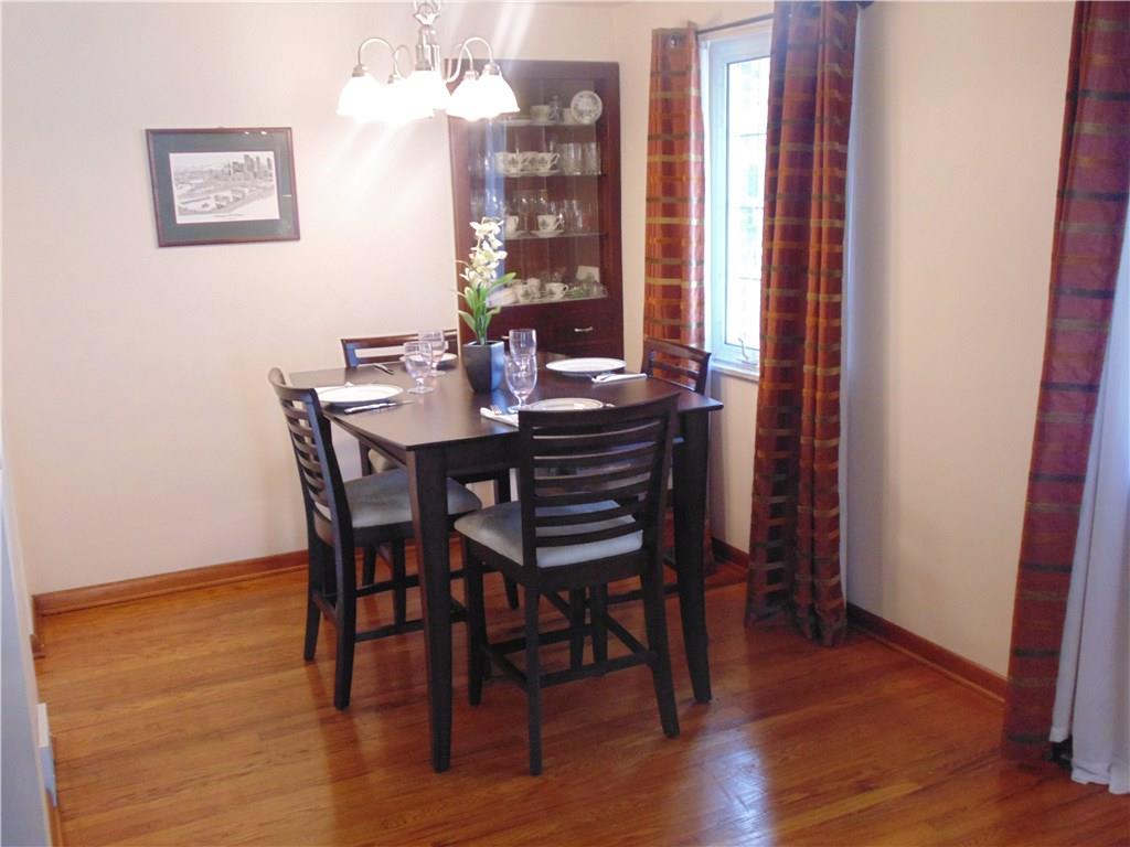 500 Walnut Street Springdale, PA 15144 - Photo 7 of 16 Dining room--open to living room and charming built in china closet.