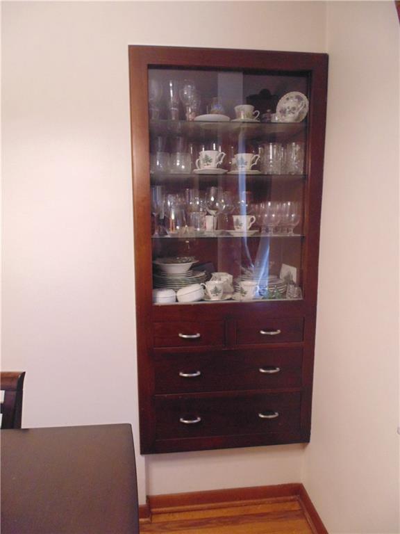 500 Walnut Street Springdale, PA 15144 - Photo 8 of 16 Built in china closet in dining room.