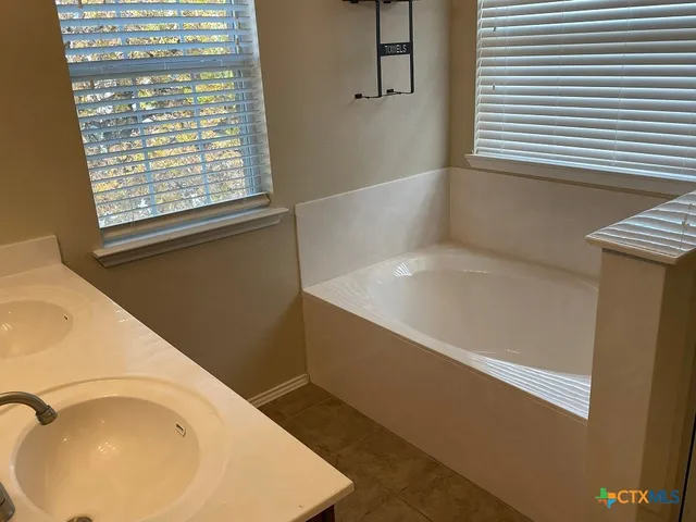 a close view of closet