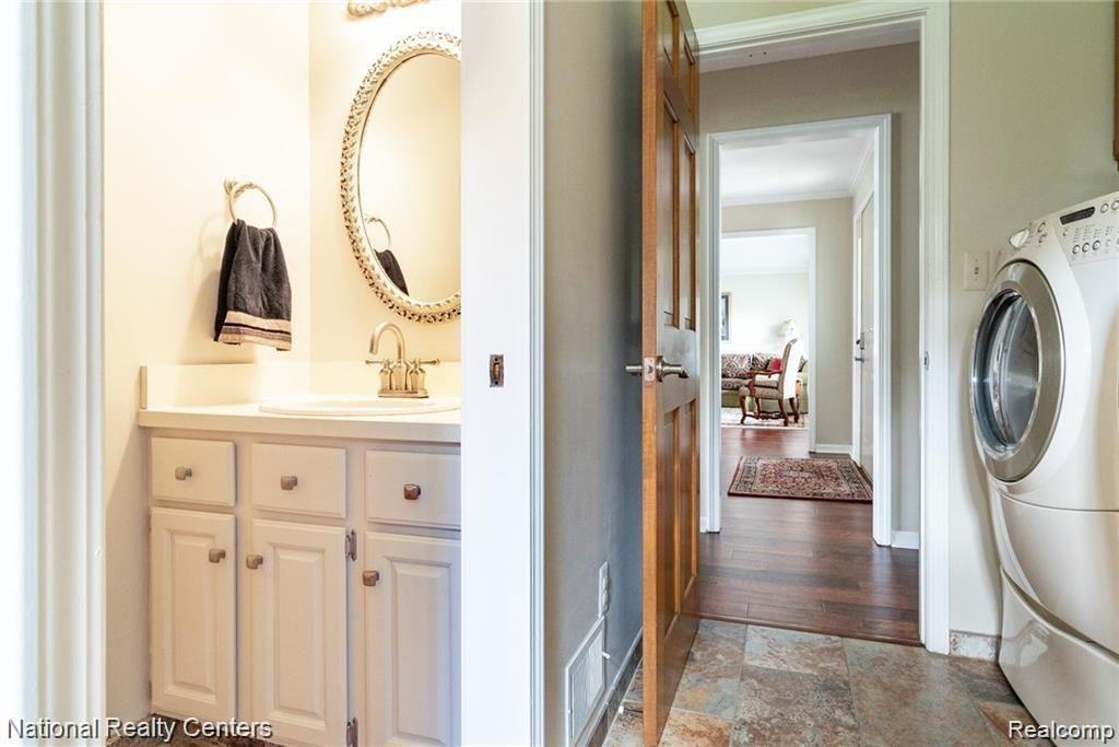 2330 Dutton Road Rochester, MI 48306 - Photo 19 of 40 Half bath and laundry room