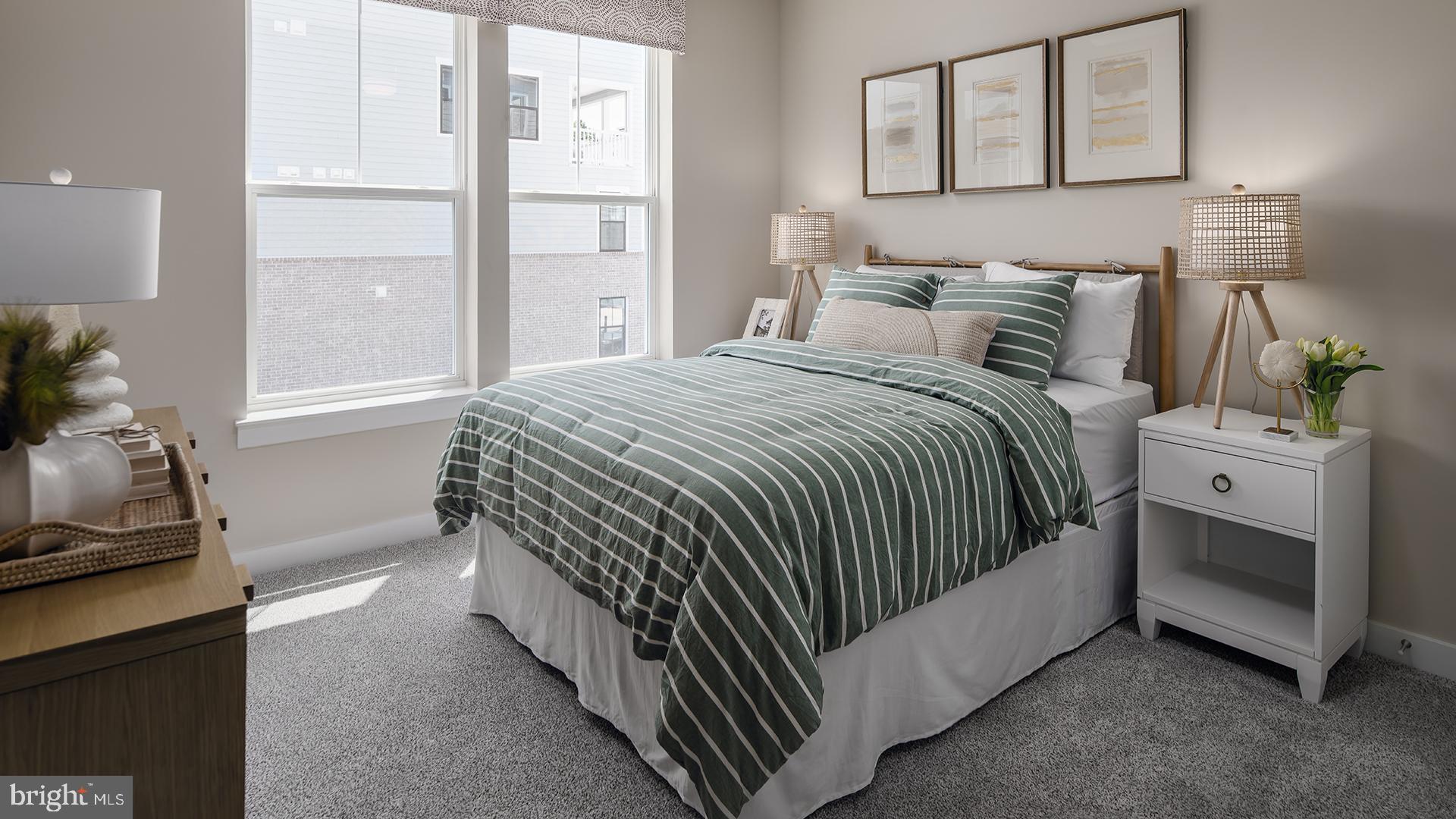 Tbb Cloongee Terrace, Unit ROSSLYN Sterling, VA 20166 - Photo 10 of 14 a bedroom with a bed and a tv on the dresser