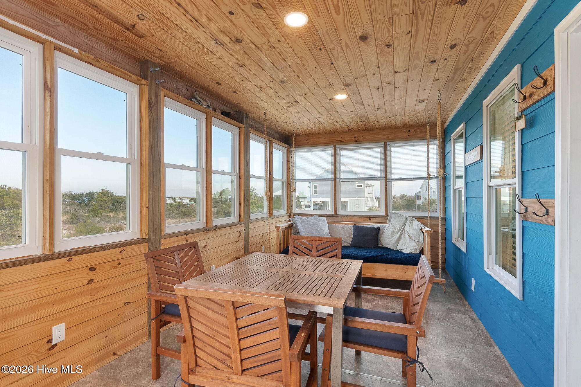 105 Sandy Landing Road Cedar Island, NC 28520 - Photo 11 of 46 Enclosed Porch