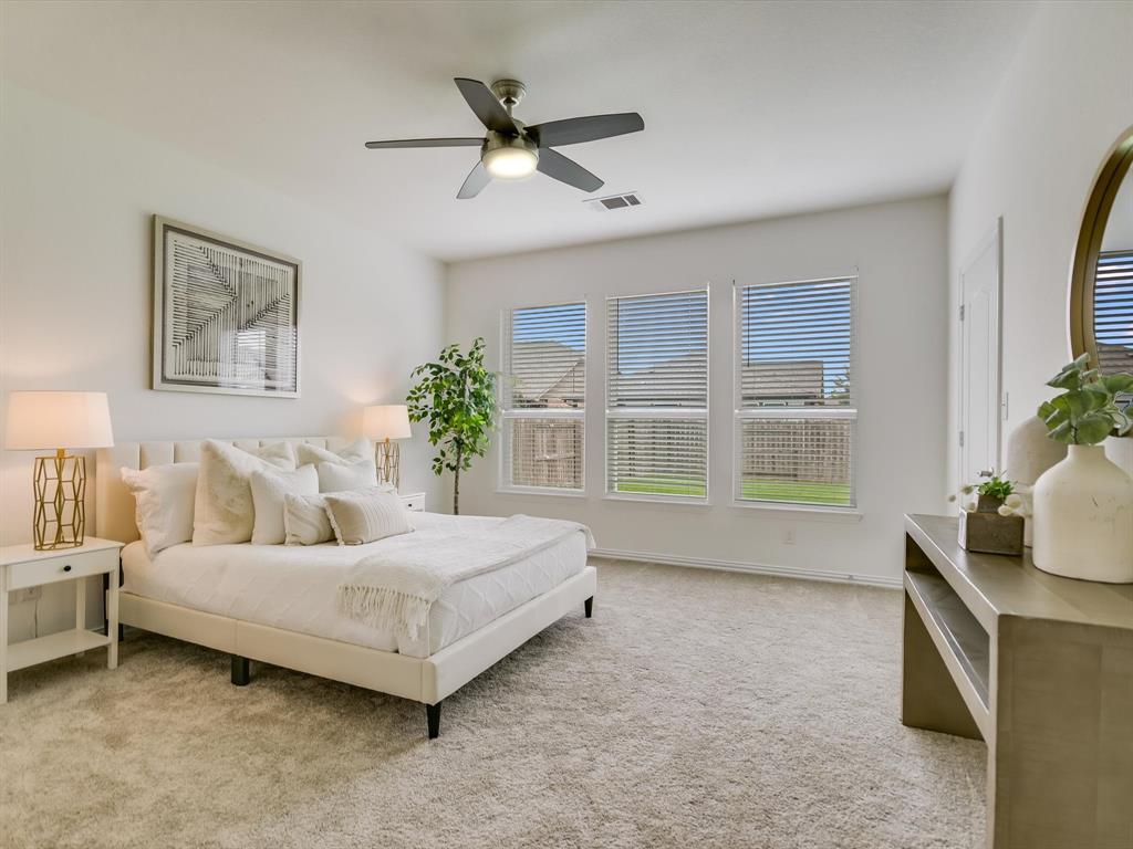 736 Bonnet Boulevard Georgetown, TX 78628 - Photo 8 of 27 a living room with a bed furniture and a window