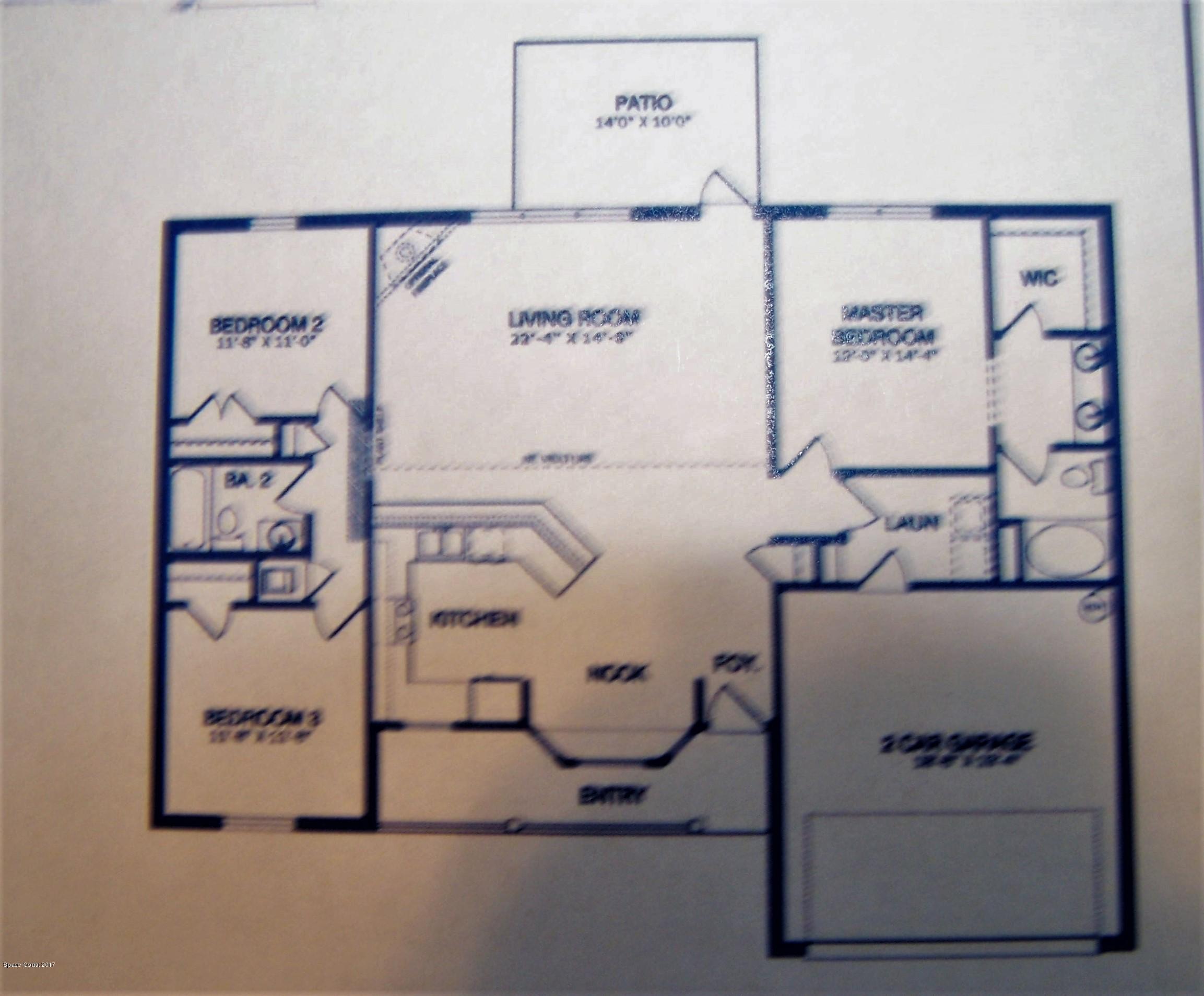 455 Tonklin Road Southwest Palm Bay, FL 32908 - Photo 10 of 10 1540 layout