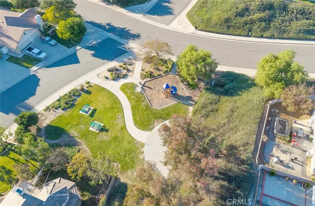 a view of swimming pool with a yard