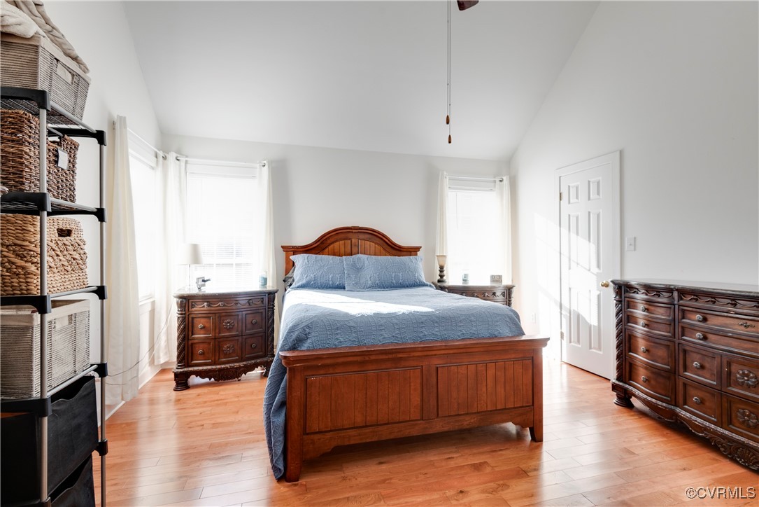 14055 Princess Mary Road Chesterfield, VA 23838 - Photo 19 of 41 Bedroom with light hardwood / wood-style floors an