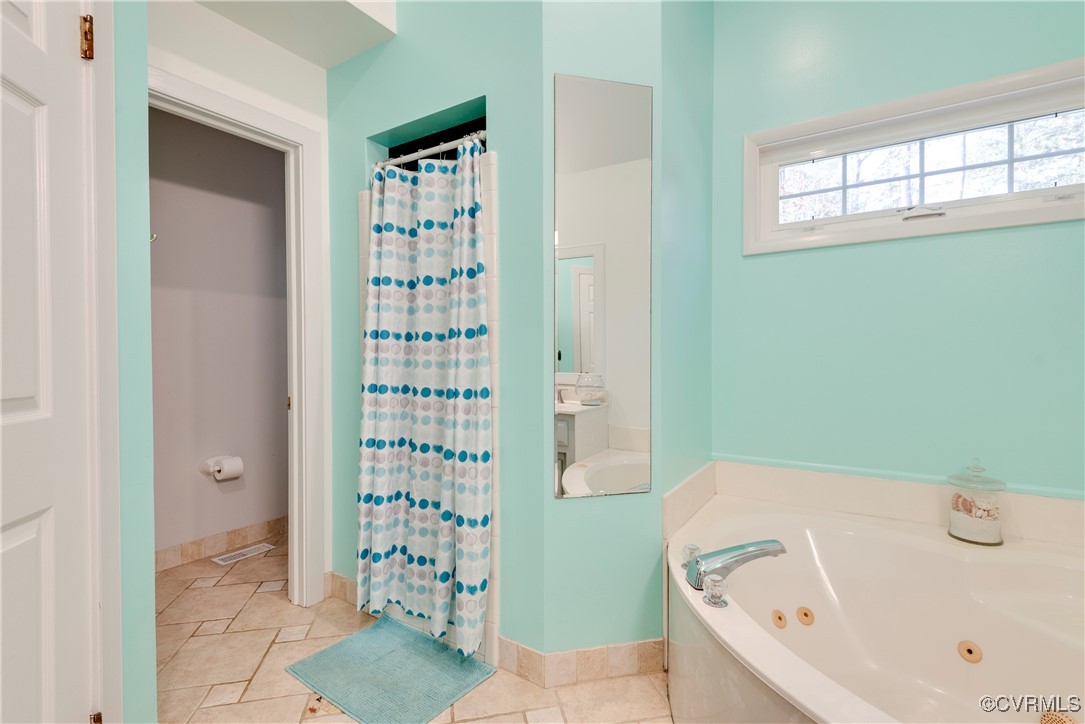 14055 Princess Mary Road Chesterfield, VA 23838 - Photo 25 of 41 Bathroom with tile patterned flooring and plus wal