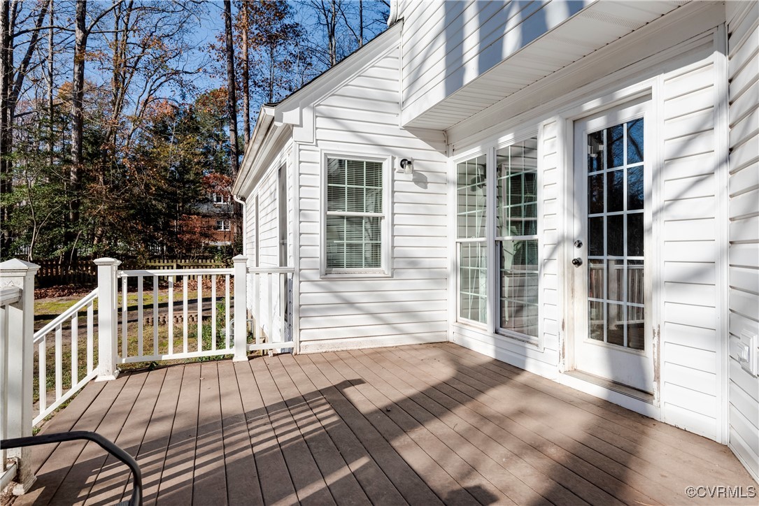 14055 Princess Mary Road Chesterfield, VA 23838 - Photo 37 of 41 View of deck
