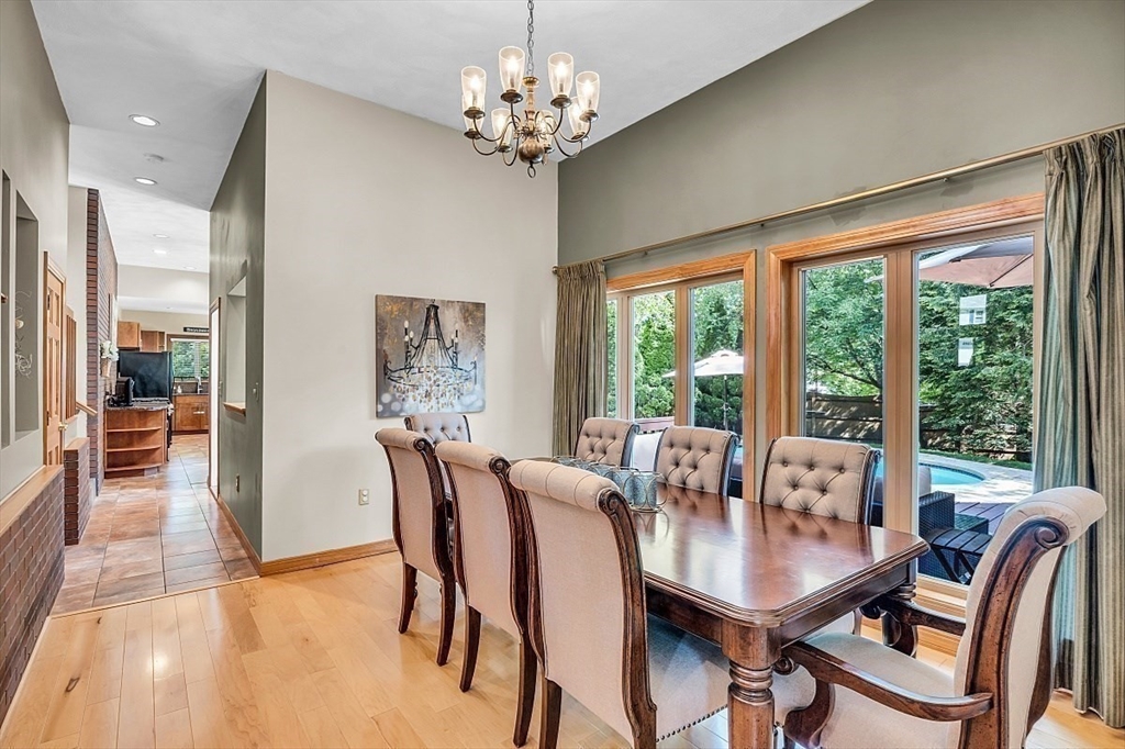 17 Berkshire Road Peabody, MA 01960 - Photo 12 of 41 a view of a dining room with furniture window and outside view