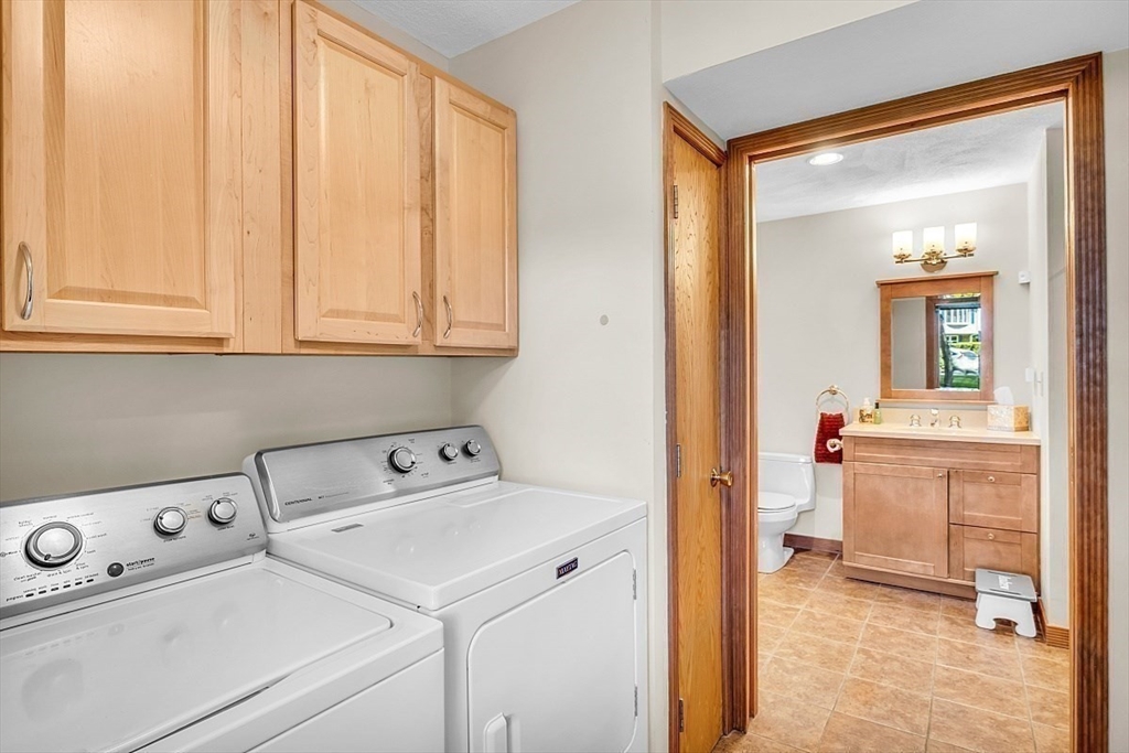 17 Berkshire Road Peabody, MA 01960 - Photo 23 of 41 a view of utility room with washer and dryer