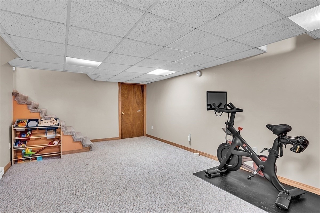 17 Berkshire Road Peabody, MA 01960 - Photo 33 of 41 a view of a room with gym equipment