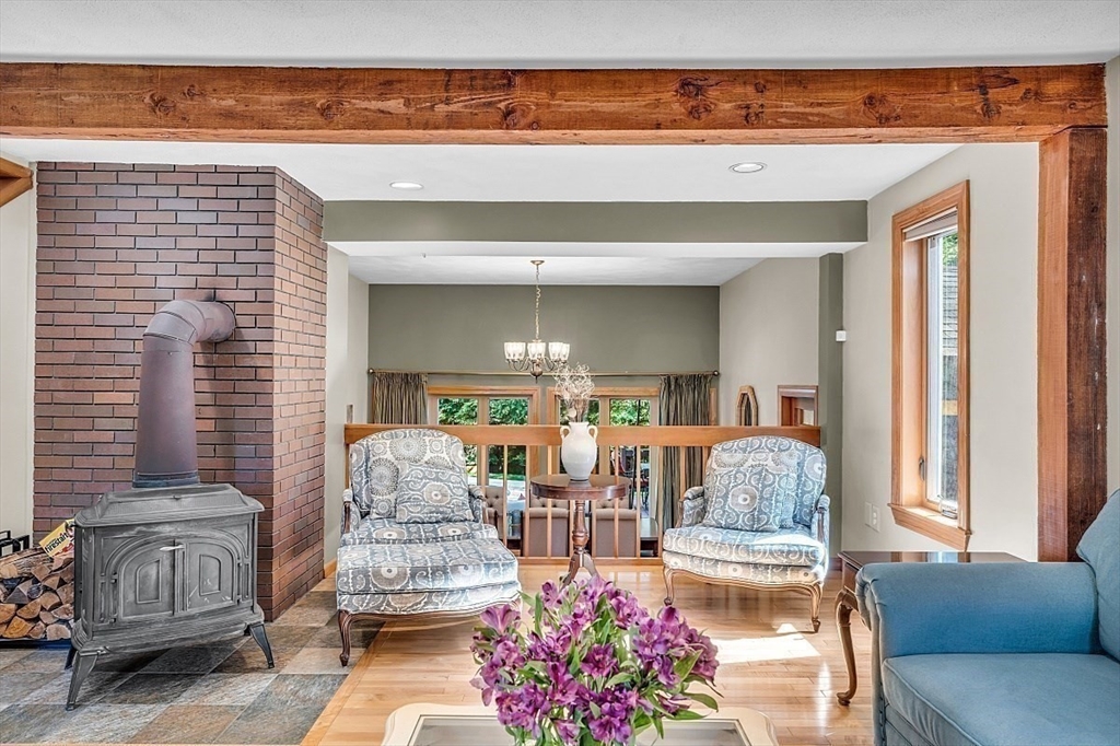 17 Berkshire Road Peabody, MA 01960 - Photo 9 of 41 a living room with furniture and a large window