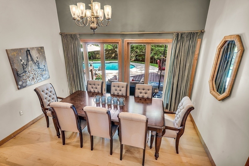 17 Berkshire Road Peabody, MA 01960 - Photo 10 of 41 a view of a dining room with furniture window and outside view