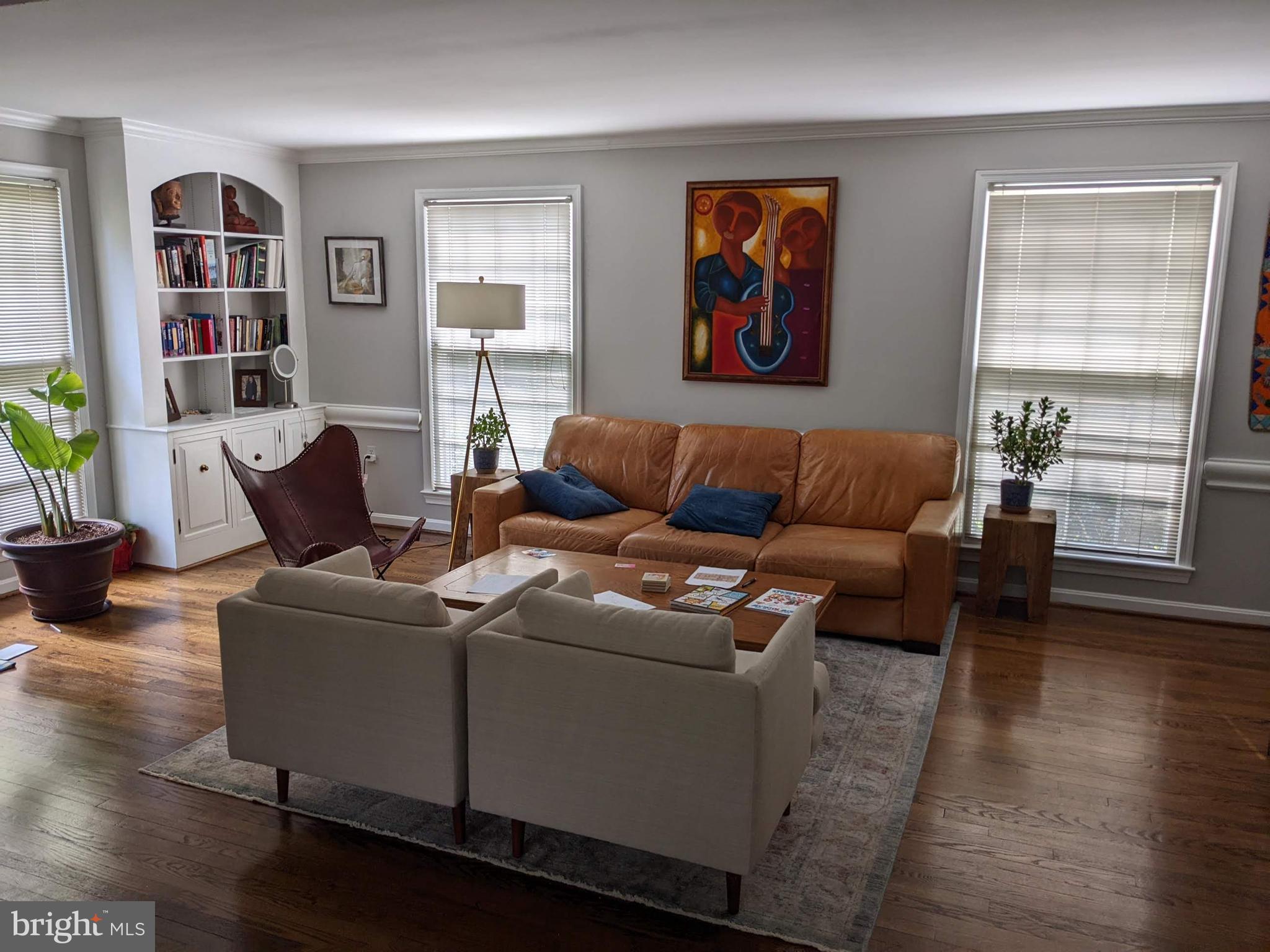 1006 Kimberwicke Road McLean, VA 22102 - Photo 14 of 42 a living room with furniture and wooden floor