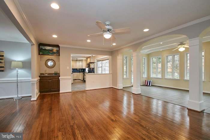 1006 Kimberwicke Road McLean, VA 22102 - Photo 15 of 42 a view of a kitchen with a sink cabinets and wooden floor