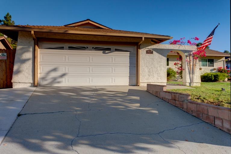 637 Thomas Street Oak View, CA 93022 - Photo 29 of 30 a front view of a house with a yard