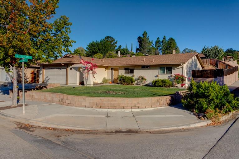 637 Thomas Street Oak View, CA 93022 - Photo 30 of 30 a view of house with garden
