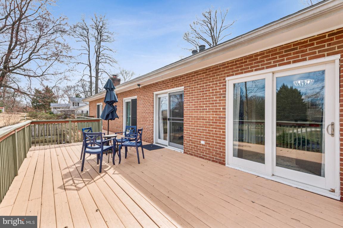 11213 Oakwood Drive Dunkirk, MD 20754 - Photo 39 of 48 a view of a house with a patio and wooden flooring