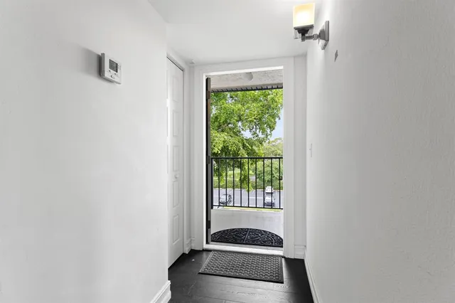 a room with a window