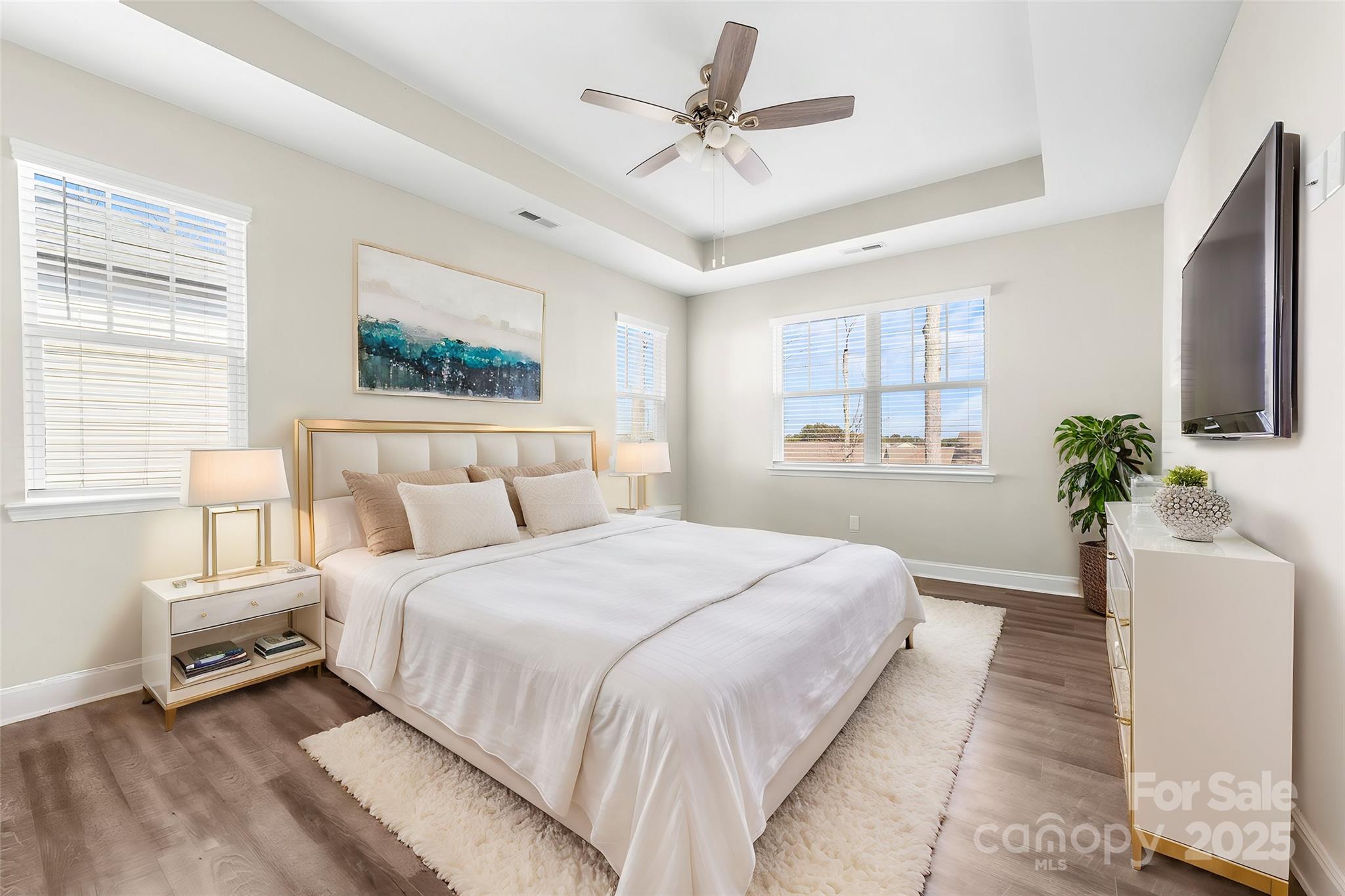 7617 Red Robin Trail Denver, NC 28037 - Photo 19 of 38 a bedroom with bed mirror and window