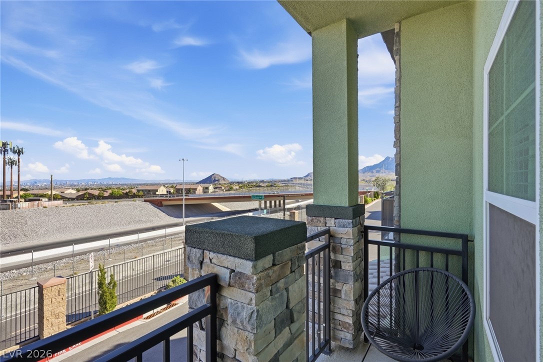 6439 Wide Sky Street Las Vegas, NV 89166 - Photo 26 of 44 Balcony with full strip views!