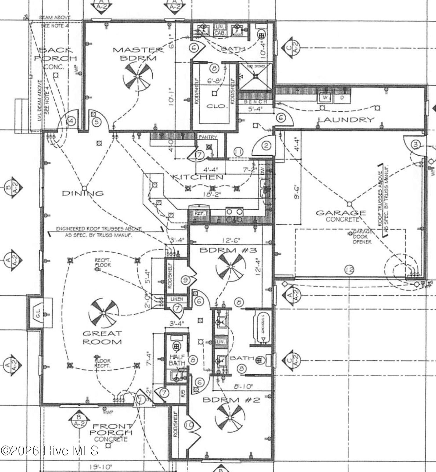 2889 Catherine Lake Road Richlands, NC 28574 - Photo 32 of 32 Floor Plan