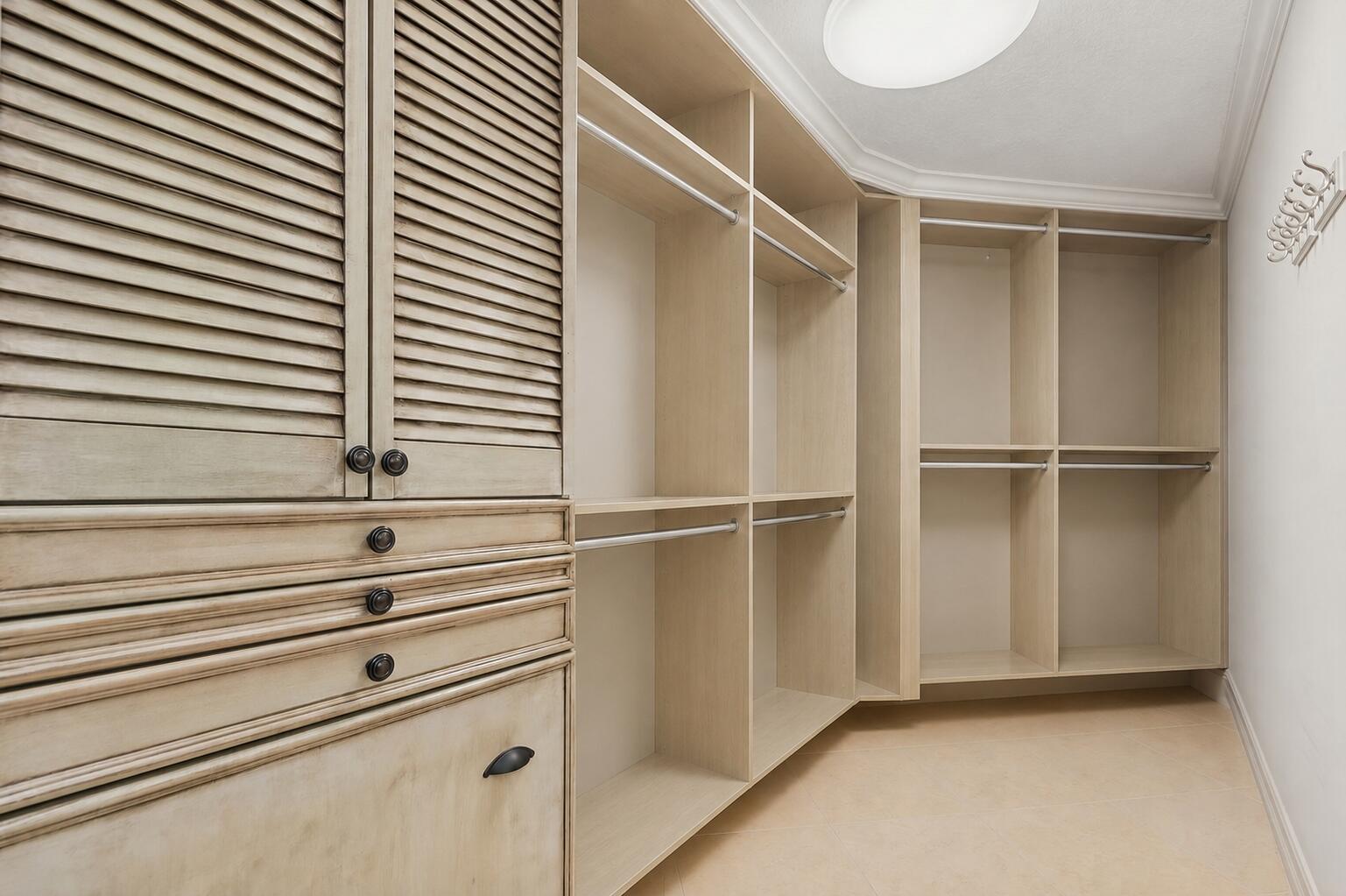 3000 North Ocean Drive, Unit 8A Singer Island, FL 33404 - Photo 11 of 53 Walk-in Closet - virtually emptied