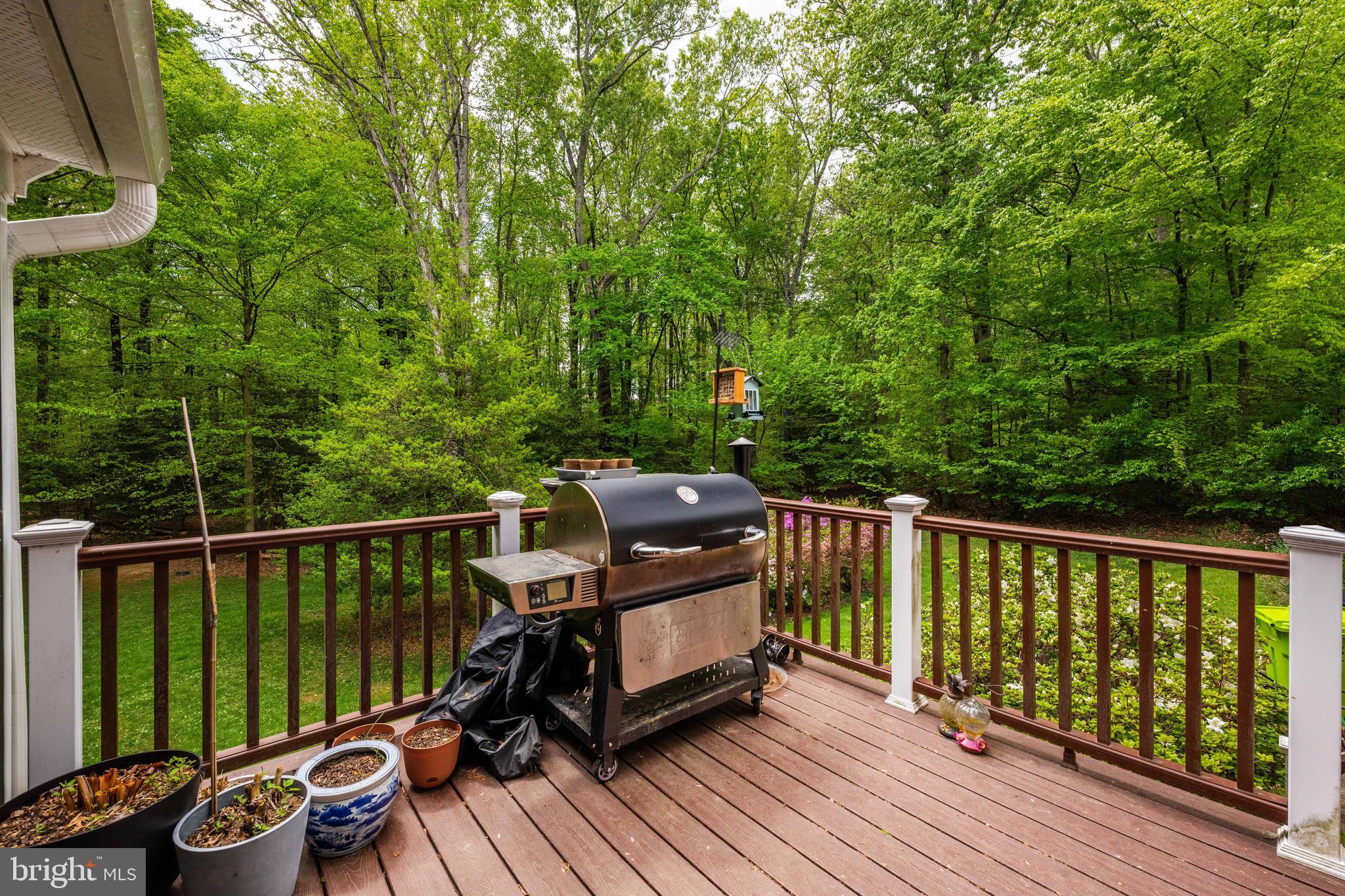 7362 Clifton Road Clifton, VA 20124 - Photo 44 of 53 a view of a balcony with wooden floor