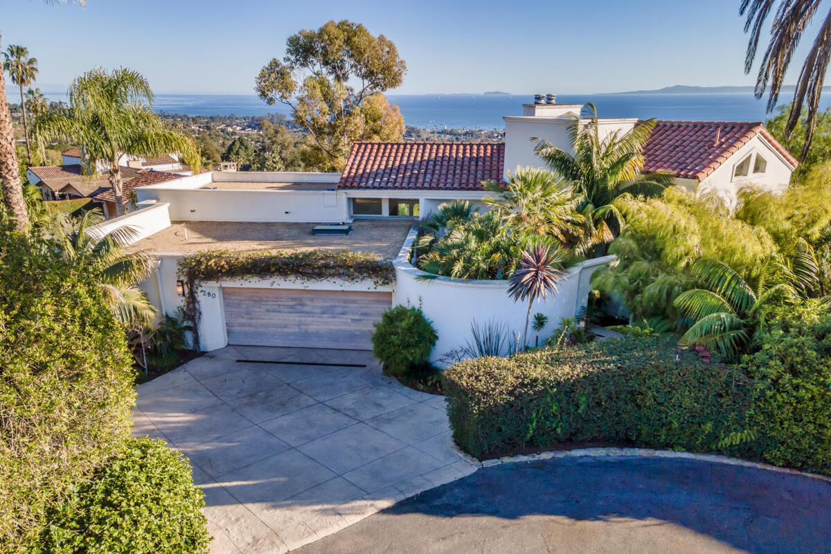 280 Loma Media Road Santa Barbara, CA 93103 - Photo 12 of 67 Frontage Aerial 280 Loma Media SB 93103