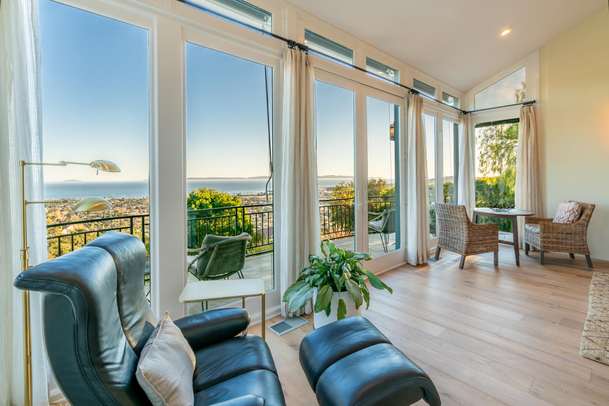 280 Loma Media Road Santa Barbara, CA 93103 - Photo 18 of 67 Balcony View - 280 Loma Media SB 93103