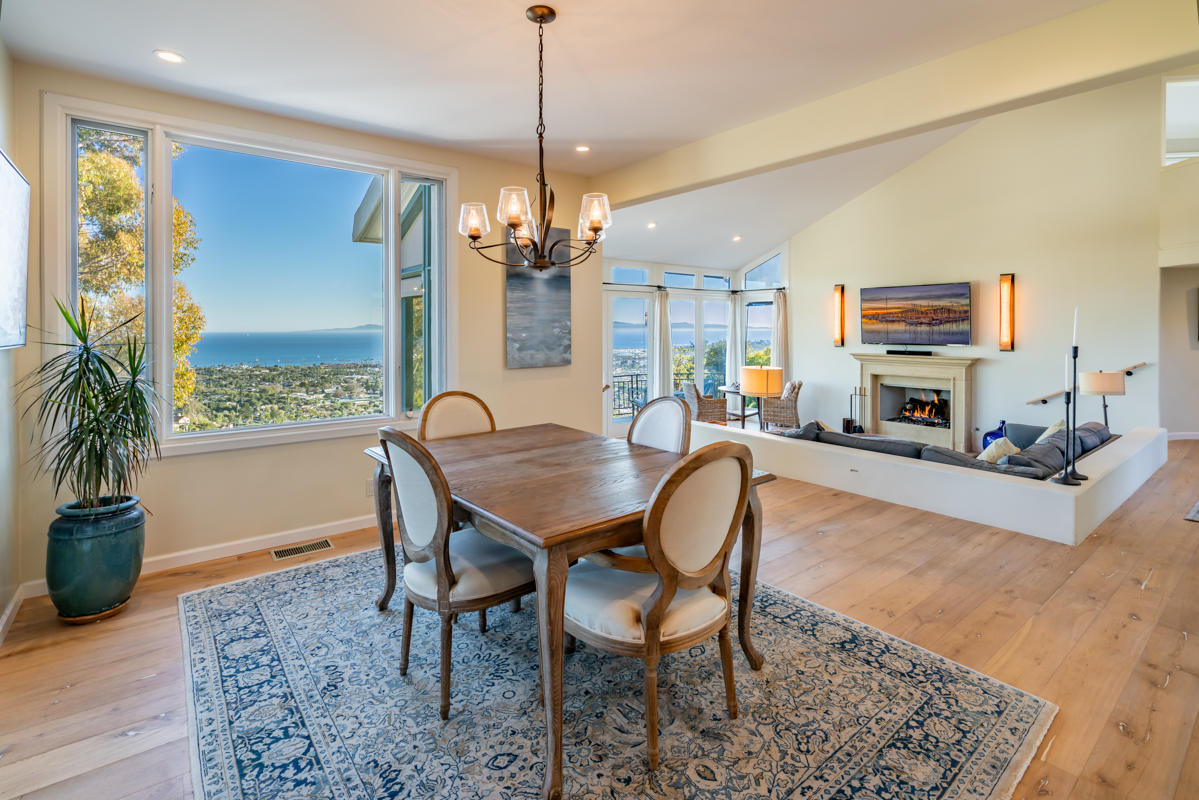 280 Loma Media Road Santa Barbara, CA 93103 - Photo 21 of 67 Dining View - 280 Loma Media SB 93103