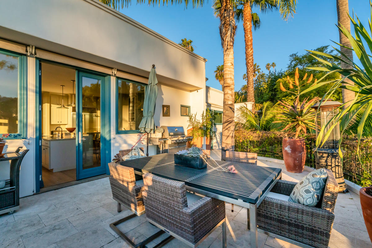 280 Loma Media Road Santa Barbara, CA 93103 - Photo 25 of 67 Kitchen Patio - 280 Loma Media SB 93103