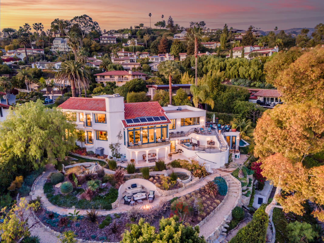 280 Loma Media Road Santa Barbara, CA 93103 - Photo 3 of 67 Aerial Riviera - 280 Loma Media SB 93103