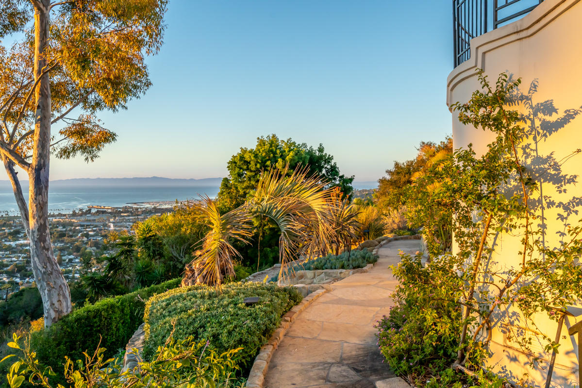 280 Loma Media Road Santa Barbara, CA 93103 - Photo 39 of 67 Path and Gardens - 280 Loma Media SB