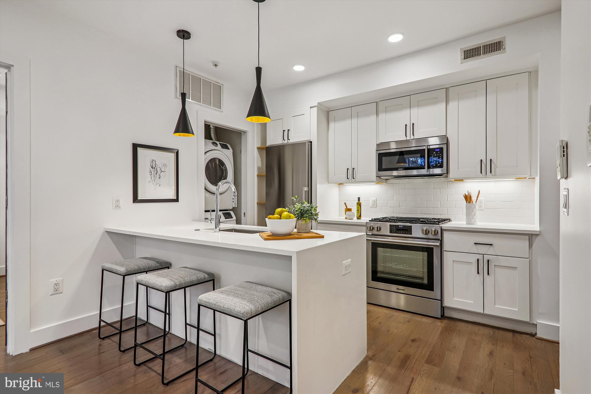 1508 F Street Northeast, Unit 3 Washington, DC 20002 - Photo 2 of 27 Stainless Steel Appliances