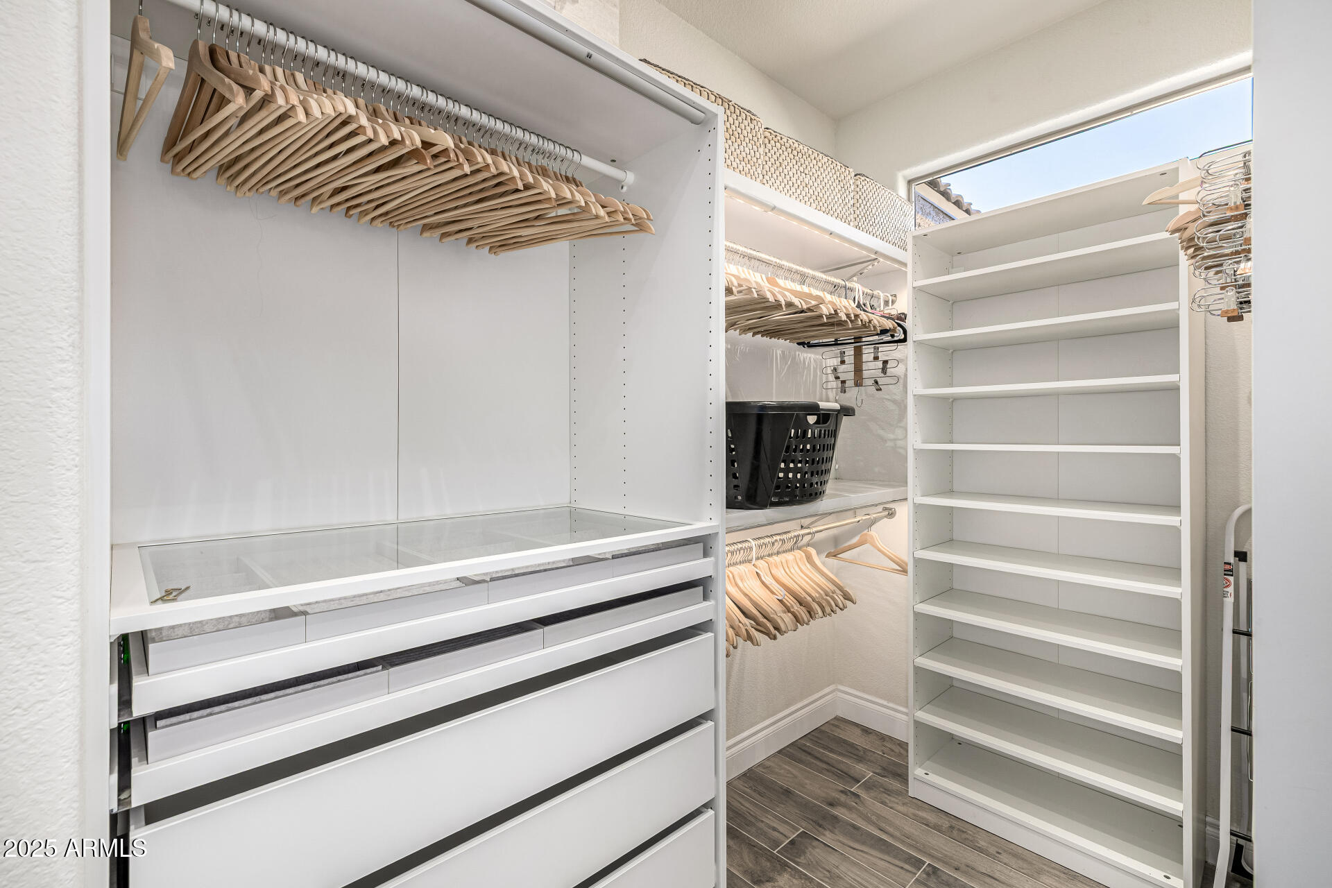 1517 South Arroya Circle Mesa, AZ 85206 - Photo 54 of 111 a view of walk in closet with empty racks