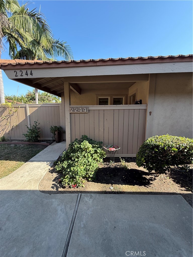 2244 Beechnut Road Tustin, CA 92780 - Photo 17 of 17 a view of a house with a garden