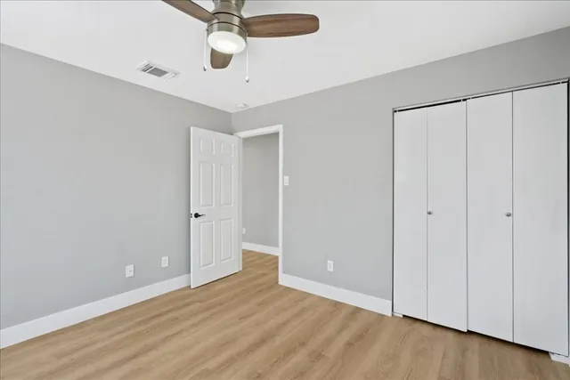 wooden floor in an empty room