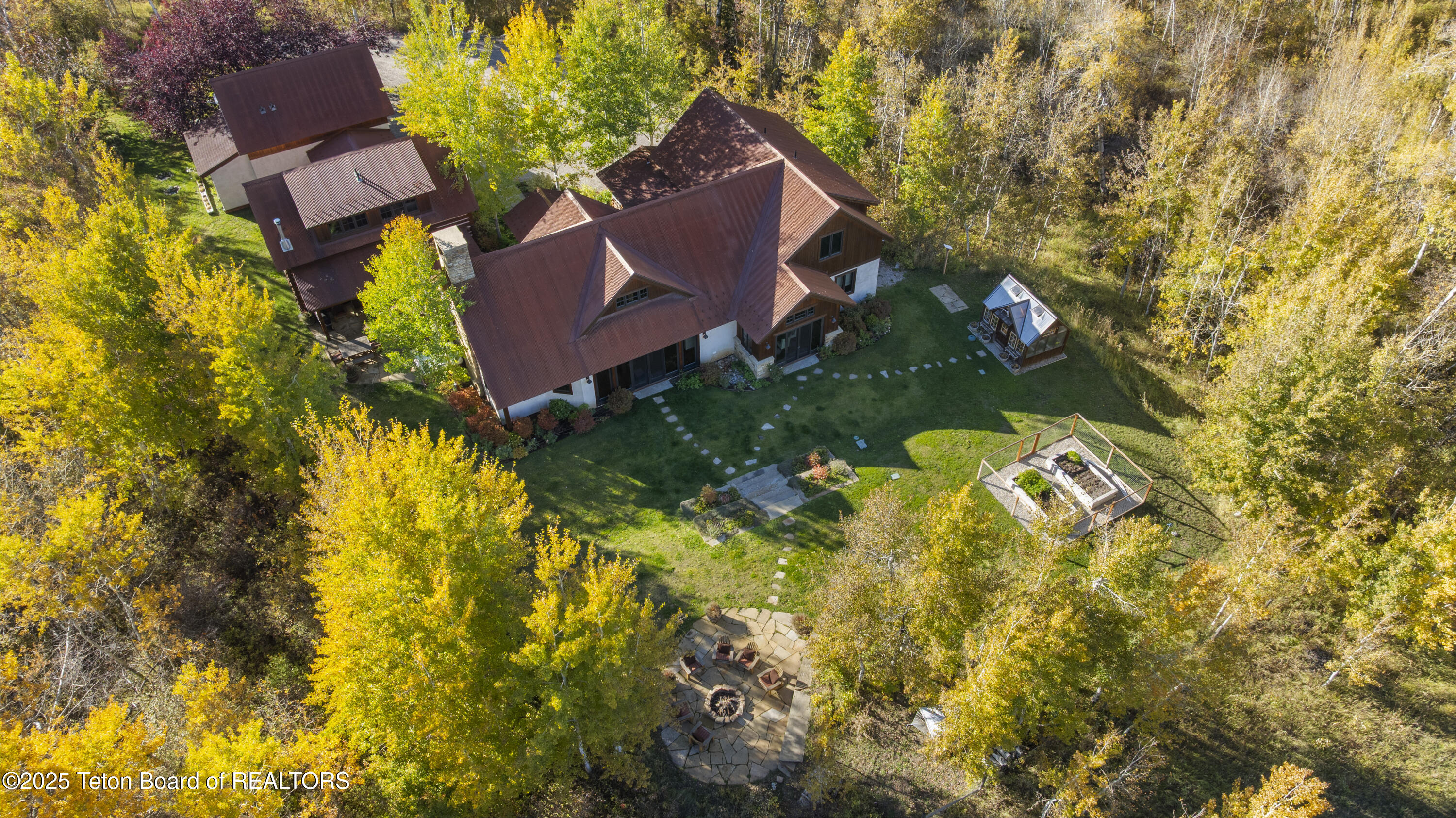 2815 Black Sheep Farm Road Alta, WY 83414 - Photo 40 of 55 Birds Eye View