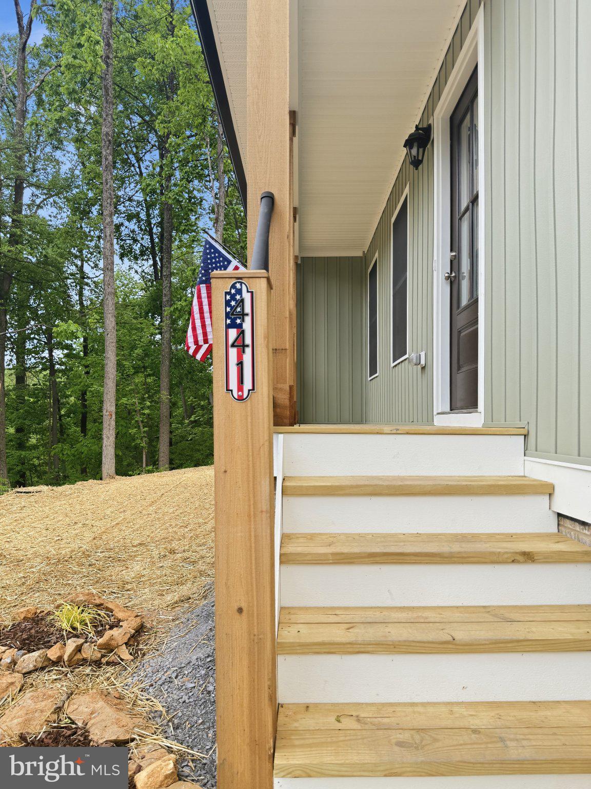 441 High Top Road Linden, VA 22642 - Photo 15 of 46 Charming entryway with Mountain view appeal.