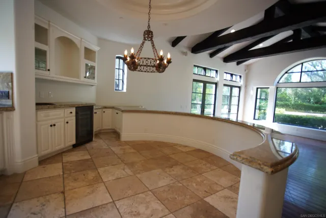 a very nice looking room with a large window