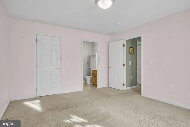 a view of empty room